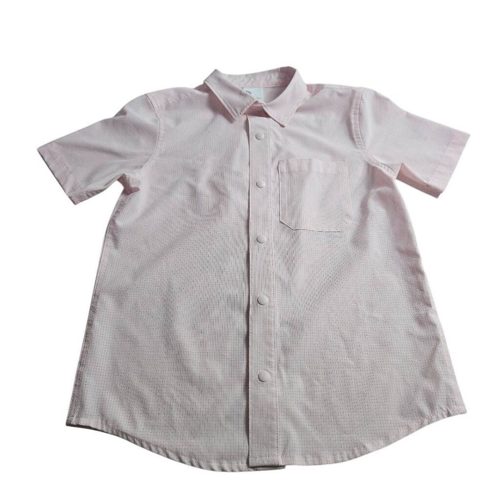 All In Motion Snap down pink shirt S6/7